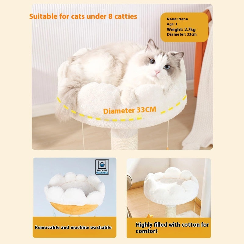 New Grab Column Small Integrated Cat Climbing Frame