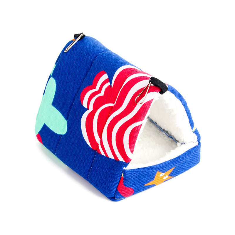 Hamster Djungarian Hamster Sugar Glider Sleeping Bag Cotton Pet Nest Warm Winter Thickened