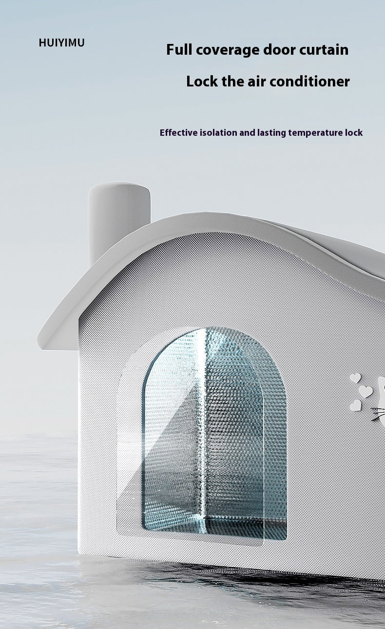 Cat Air-conditioned House Cooling Summer
