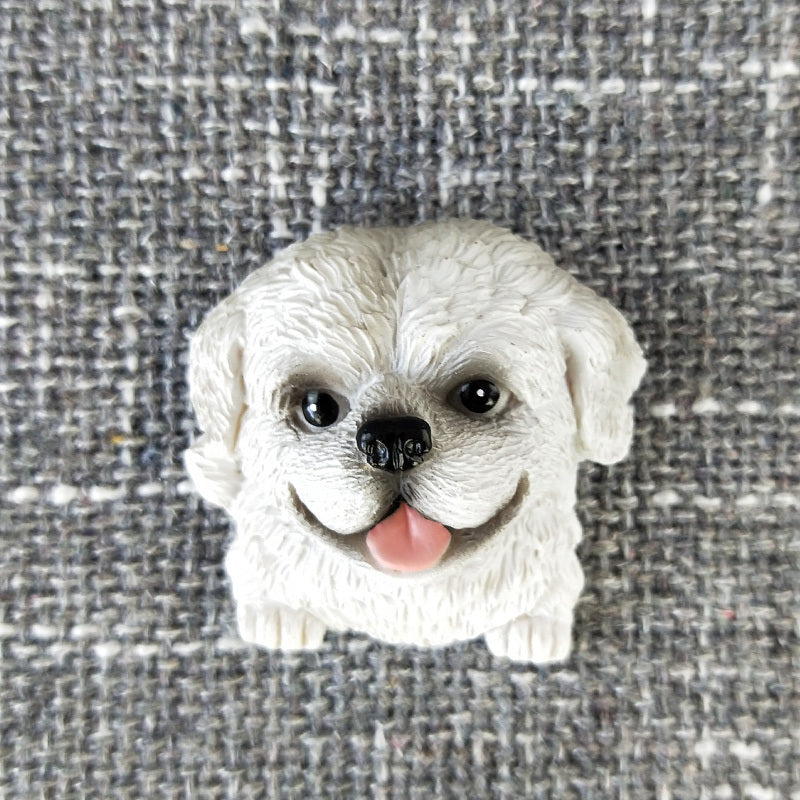 Imitation dog refrigerator magnet