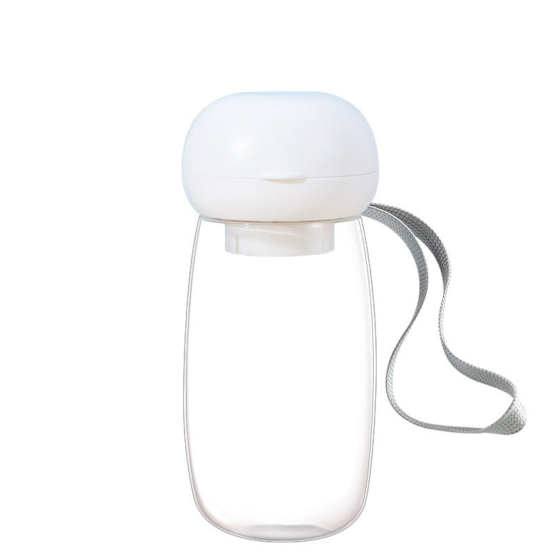 Portable Pet Water Bottle Outdoor Travel Drinking Cup Feeding Bowl With Lanyard For Small Medium Cats Dogs Pet Supplies High Temperature Resistance