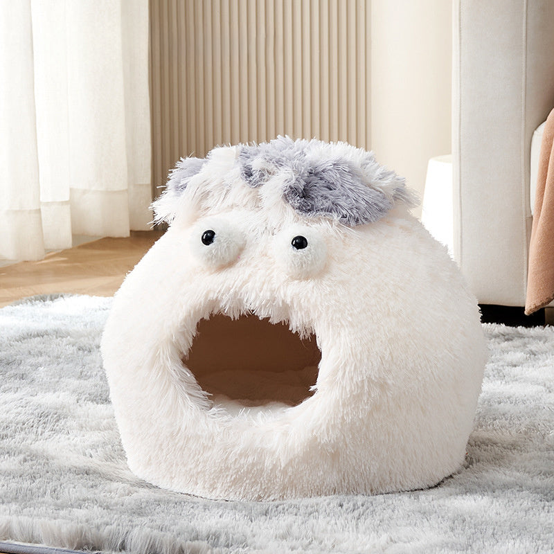 Warm Winter Nest For Cats, Closed Sleeping Nest, Safe Cat House, Kitten Bed, Universal Kennel For All Four Seasons