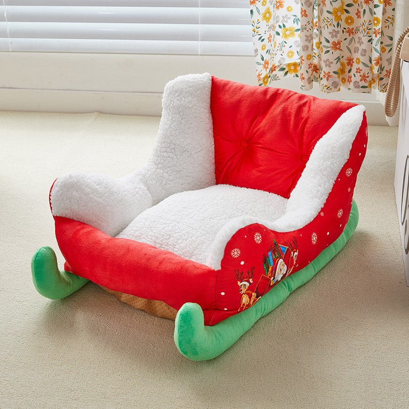 Christmas Cat Nest Winter Warm