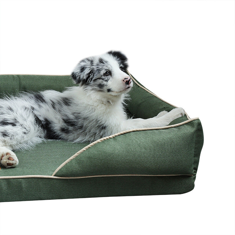 Linen Square Nest Removable And Washable Four Seasons Universal Kennel Dogs Bed