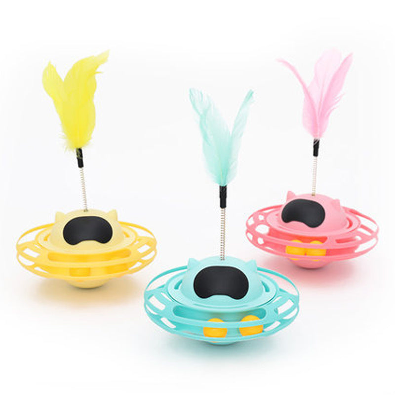 Cat Stick Cat Toy Self-hi To Relieve Boredom Cat Cat Tumbler Turntable Kitten Pet Cat Play Cat Products