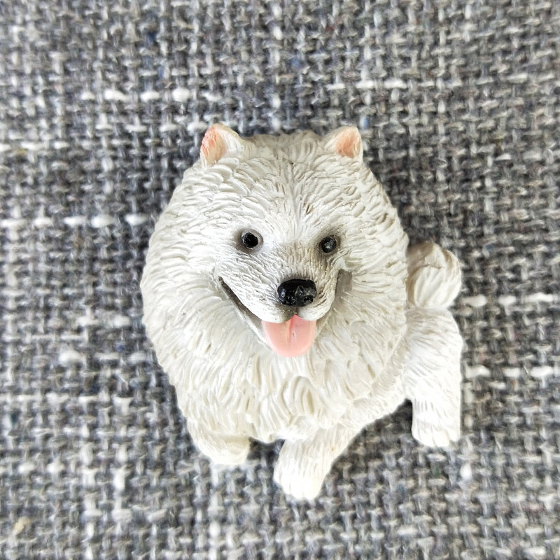 Imitation dog refrigerator magnet