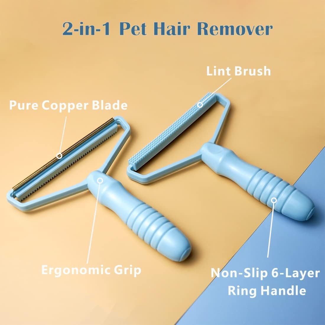 Portable Fabric Shaver Pet Hair Remover Manual Lint Remover Dog Hair Remover Tool Removing Dust From Clothing Carpet Furniture Blankets