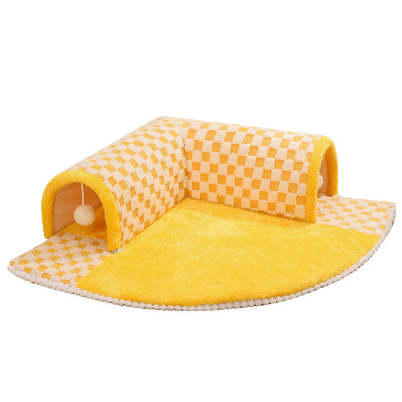 Tunnel Cat Nest Winter Warm Removable And Washable