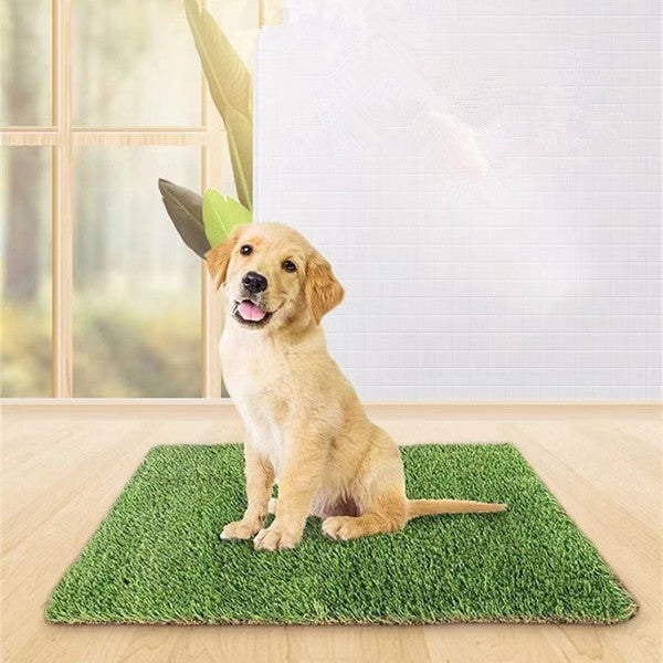 Plastic Dog Cat Emulational Lawn Urine Artificial Carpet Mat