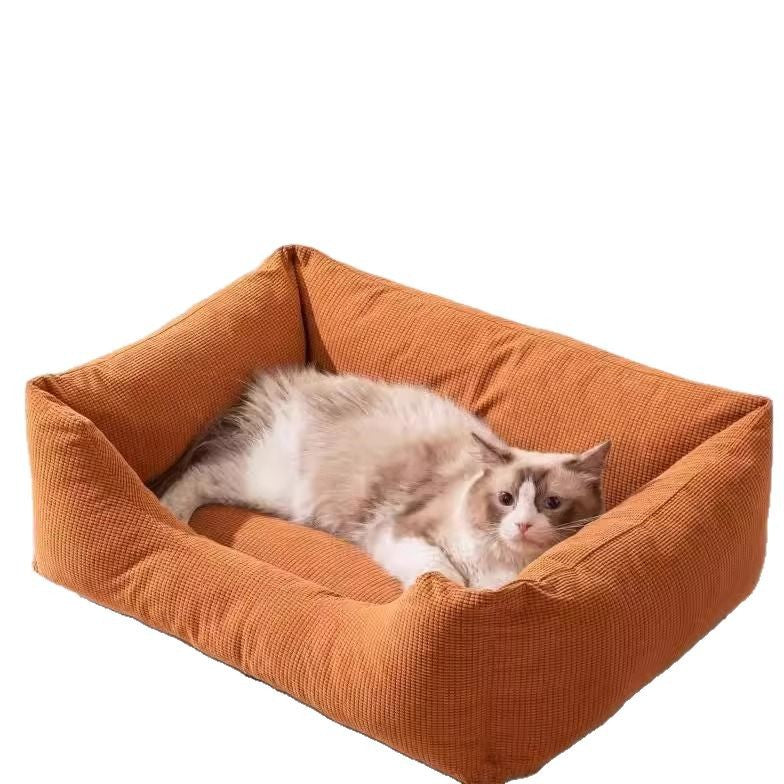 Scratch And Bite Resistant Removable And Washable Four Seasons Universal Winter Warm Pet Bed