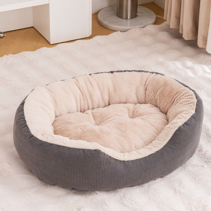 Winter Fleece-lined Thick Removable Washable Scratch-resistant Wear-resistant Warm Cat Nest
