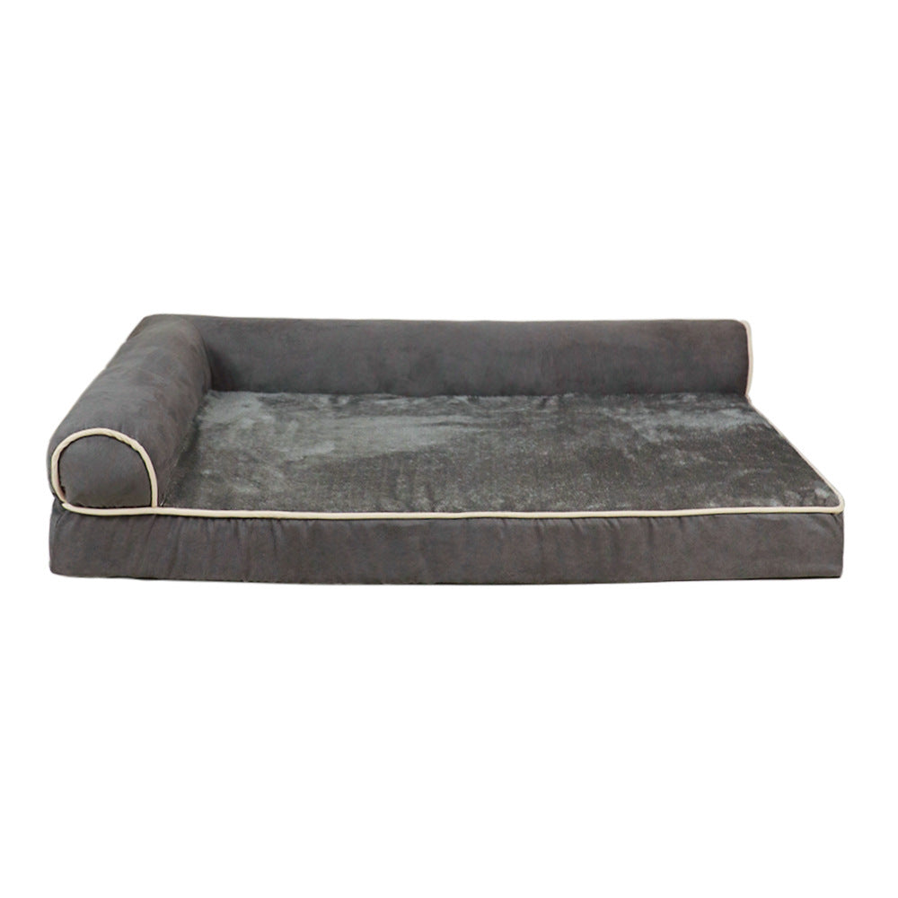 Creative Solid Color Leisure Warm Pet Bed