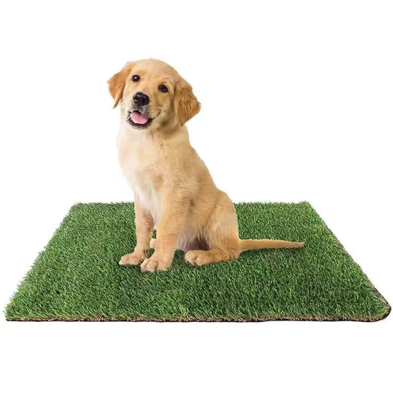 Plastic Dog Cat Emulational Lawn Urine Artificial Carpet Mat