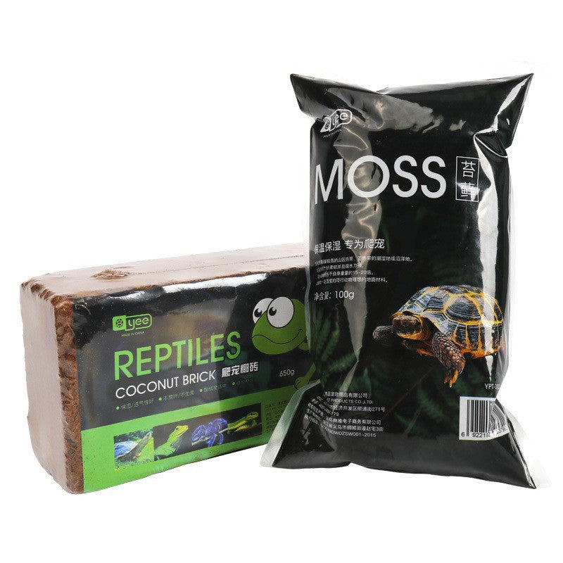 Climbing Pet Coconut Soil Turtle Winter Sleeping Supplies