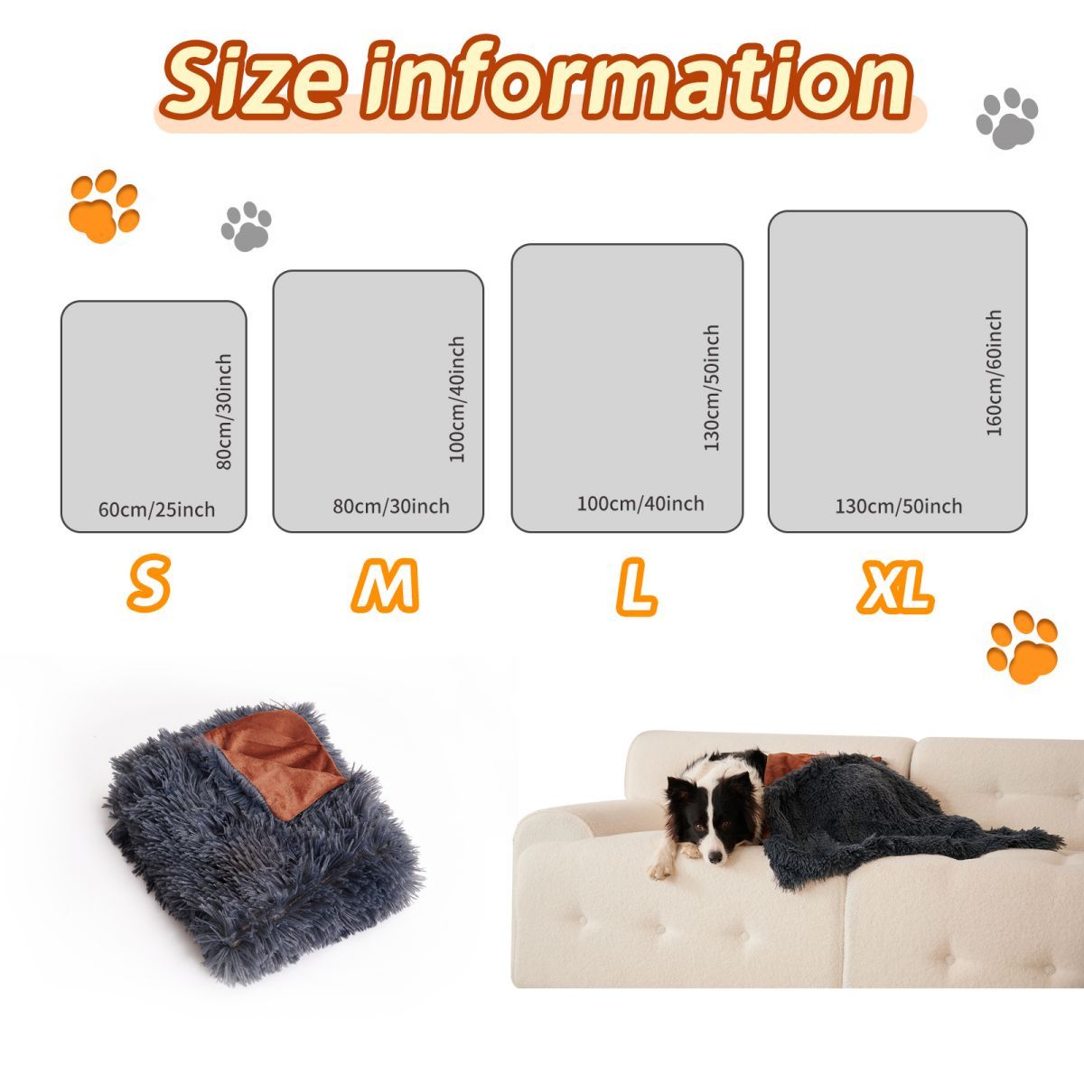Grey Pet Cushion Plush Warm Dog Blanket Four Seasons Available Cat Blanket Dog Dual Purpose Pet Cushion Sofa