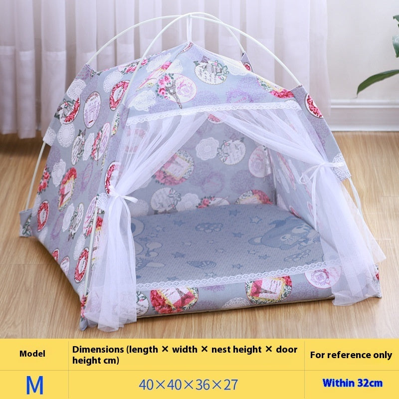 Cat Nest Summer Tent Kennel Four Seasons Universal