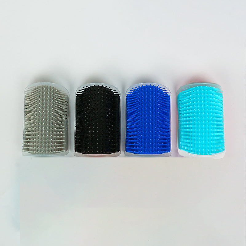 Cat Self Groomer Arch Self Cleaning Slicker Brush Upgraded Cat Brushes Wall Corner For Shedding Grooming, Softer Massager Comb Interactive Toy For Short Long Haired Dog Kitten Puppy