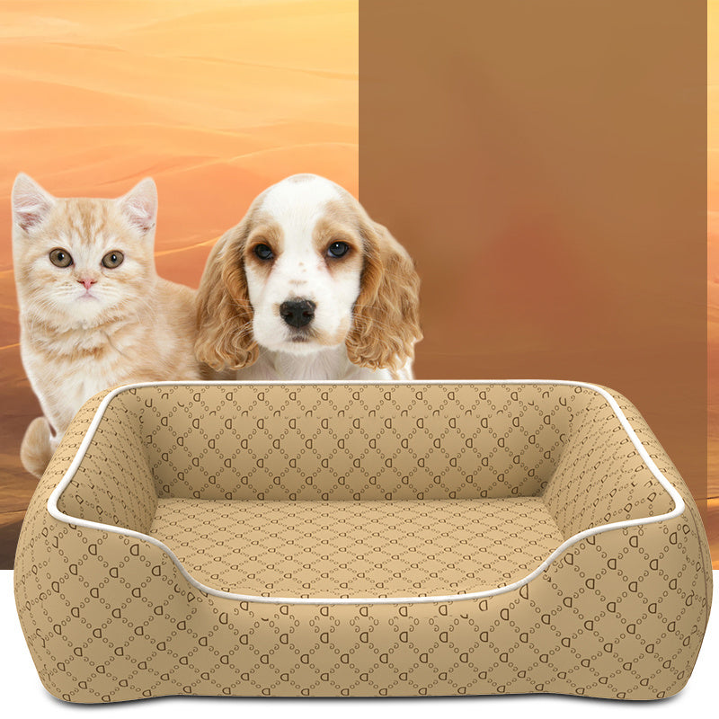 Waterproof Kennel Resistant To Bites And Scratches, Universal Bed For All Four Seasons, Completely Removable And Washable, Corgi Stuffed Animal For Small Dogs, Pet Products