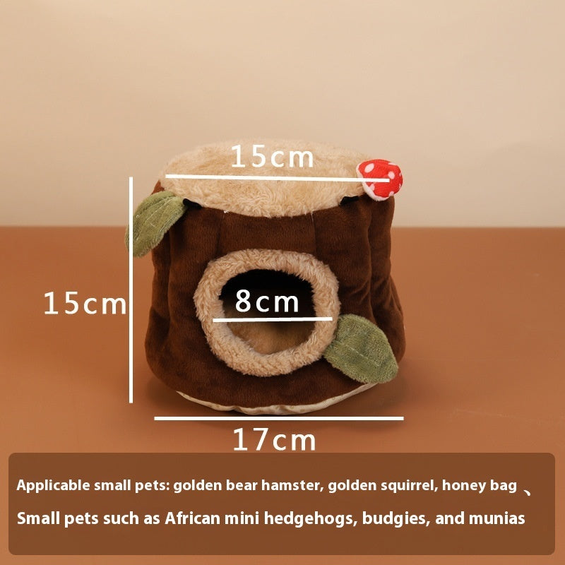 Rabbit Washable Hanging Winter Stump Nest