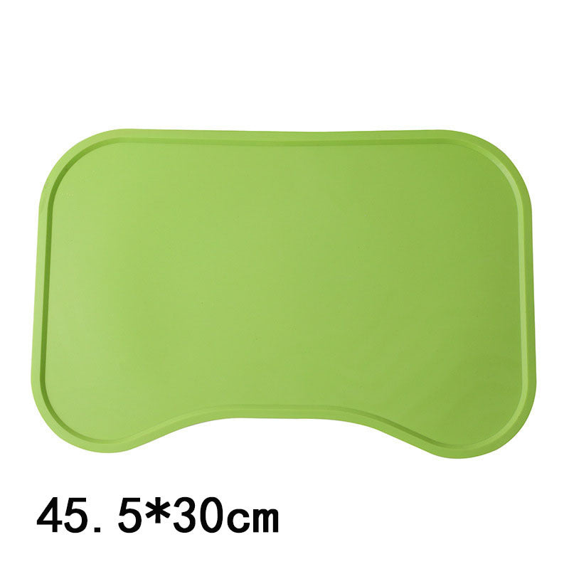Silicone Dogs And Cats Eating Anti-overflow Anti-spill Waterproof Easy To Clean Pet Placemat