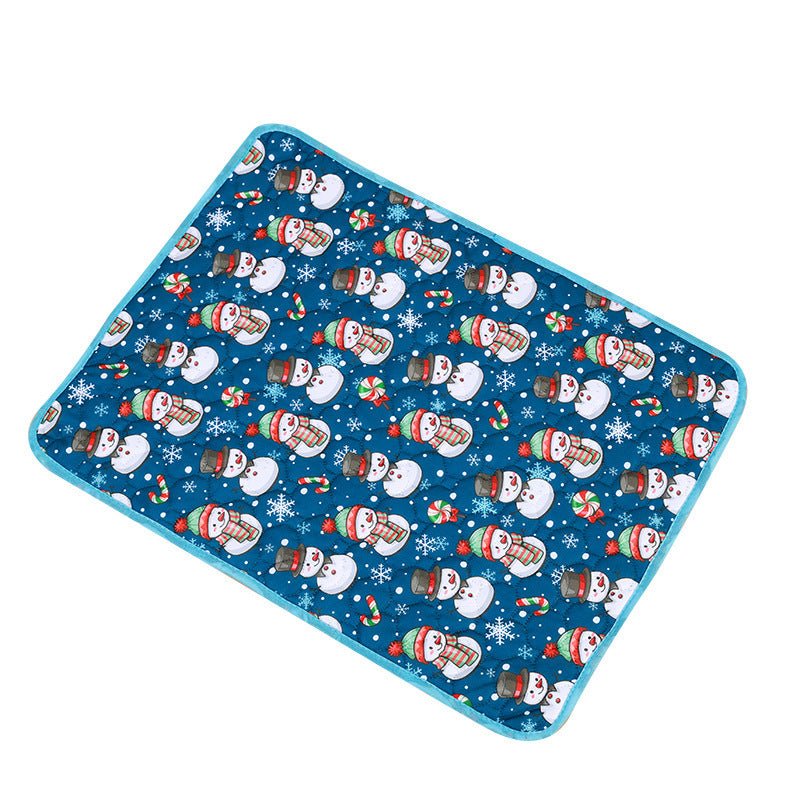 Christmas Style Absorbent Urine Pad Non-slip And Easy To Dry