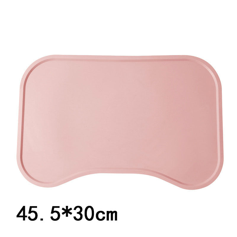 Silicone Dogs And Cats Eating Anti-overflow Anti-spill Waterproof Easy To Clean Pet Placemat