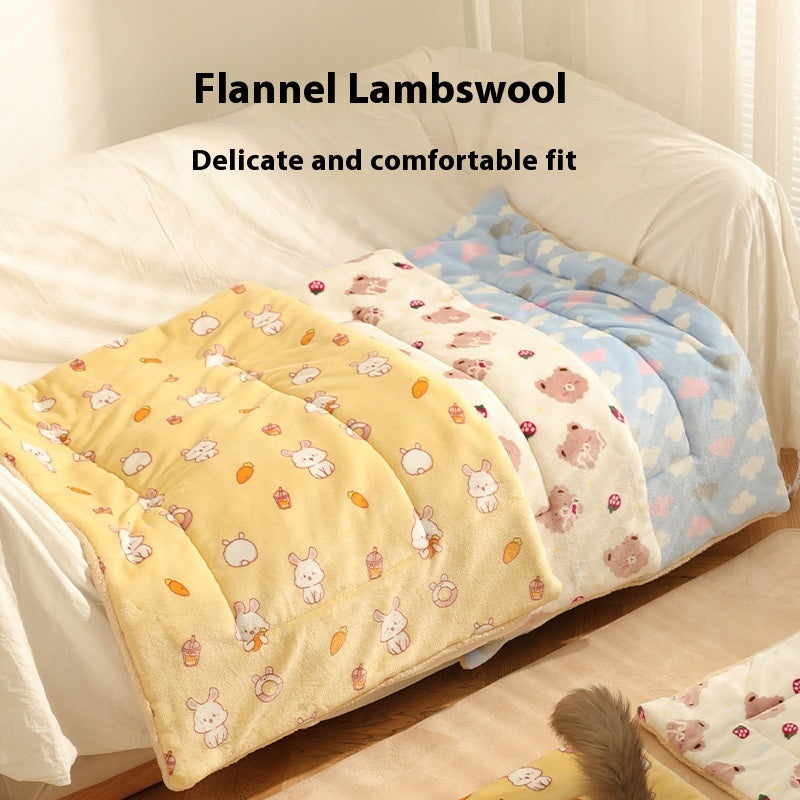 Warm Cat Mat Sleeping Blanket Stepping On Milk Cushion