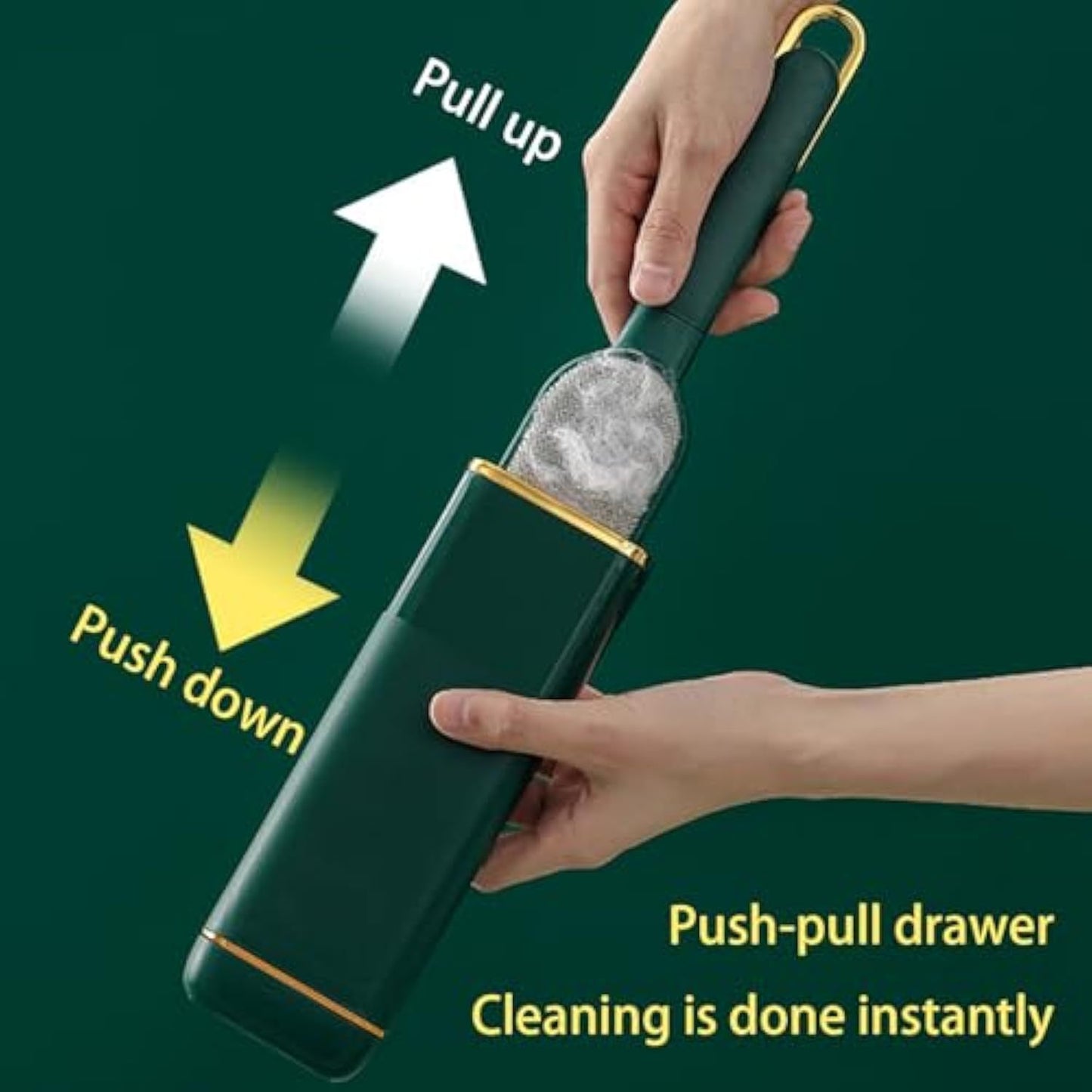 Pet Hair Remover A Pet Shedding Hair Collector Double Sided Self-Cleaning Brush Effectively Removes Pet Hair From Clothes And Furniture And It's Reusable.