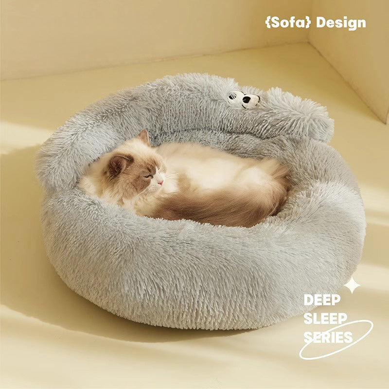 Pet Cat Nest For Winter, Warm Teddy Dog Nest Mat, Suitable For All Seasons, Small Dog Supplies, Cat Bed That Is Easy To Clean