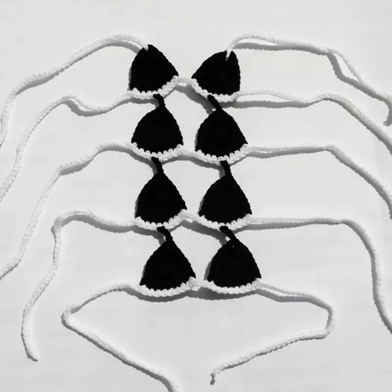 Funny Cat Clothes Cosplay Cat Bikini Sexy Pet Underwear Cat Bra Halloween Dress Pet Bikini Clothing Festival Party Clothing