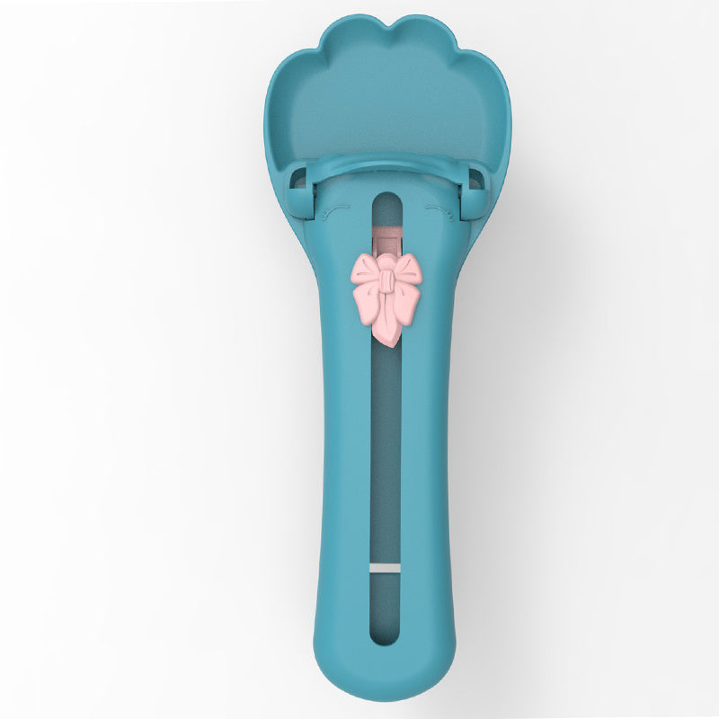 Pet Feed Spoon Snack Extrusion Food Scoop Cat Treat Bars Squeezer Feeder Puppy Kitten Liquid Food Cereal Dispenser Dropshipping