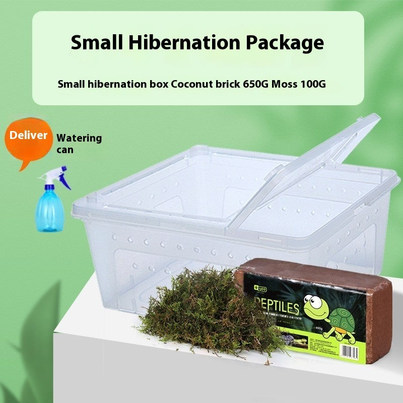 Climbing Pet Coconut Soil Turtle Winter Sleeping Supplies
