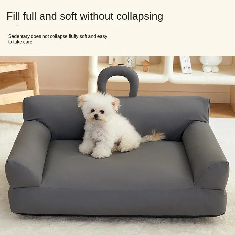 The Kennel Is Universal In All Seasons Removable And Washable Dog Bed Medium And Small Dog Teddy's Nest Waterproof Pet Sofa