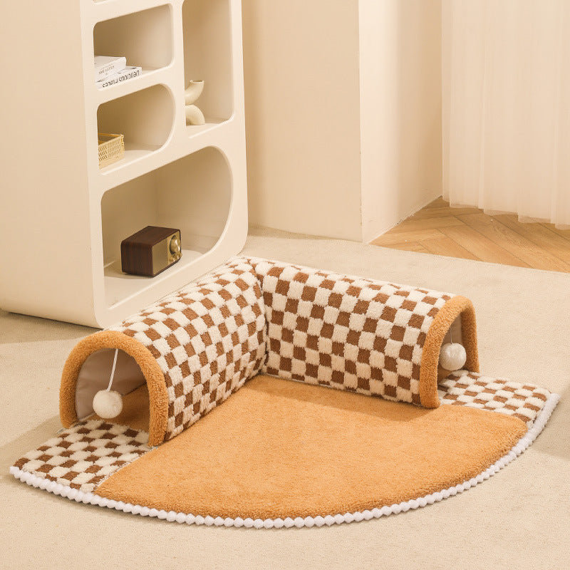 Tunnel Cat Nest Winter Warm Removable And Washable