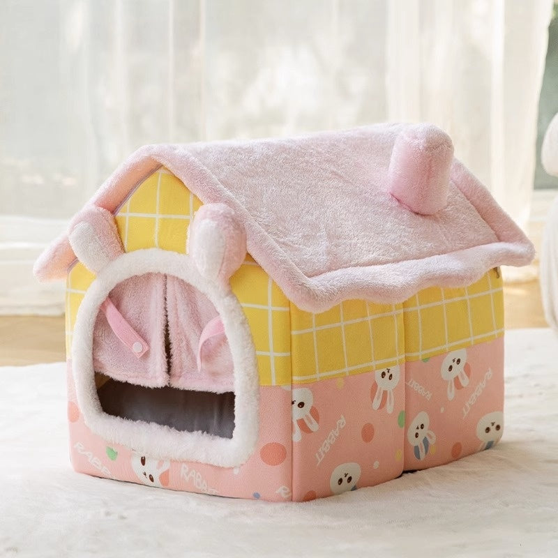 Autumn And Winter Closed Warm Cat Bed Kennel Pet Supplies