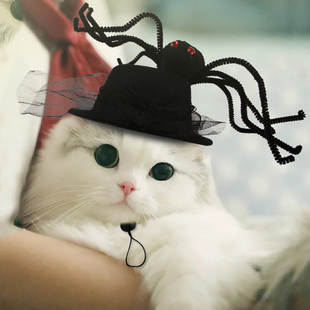 Funny Pet Dog Cat Costume Warm Hat Photo Props Headwear