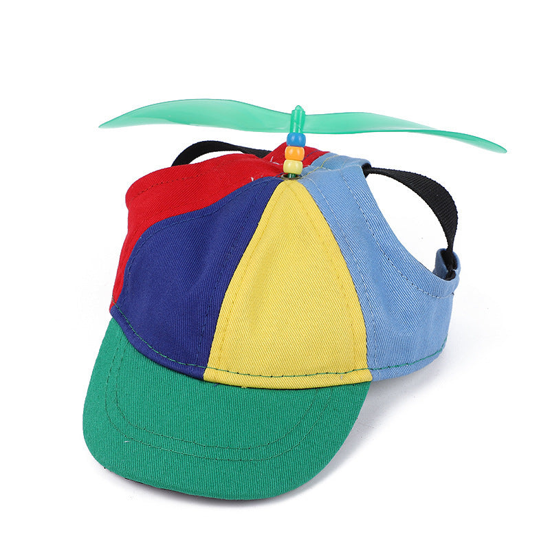 Pet Teddy Bamboo Dragonfly Baseball Cap