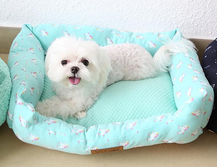 Small Square Nest Teddy Bichon Pet Kennel Dog Mat Four Seasons Universal Warm Nest