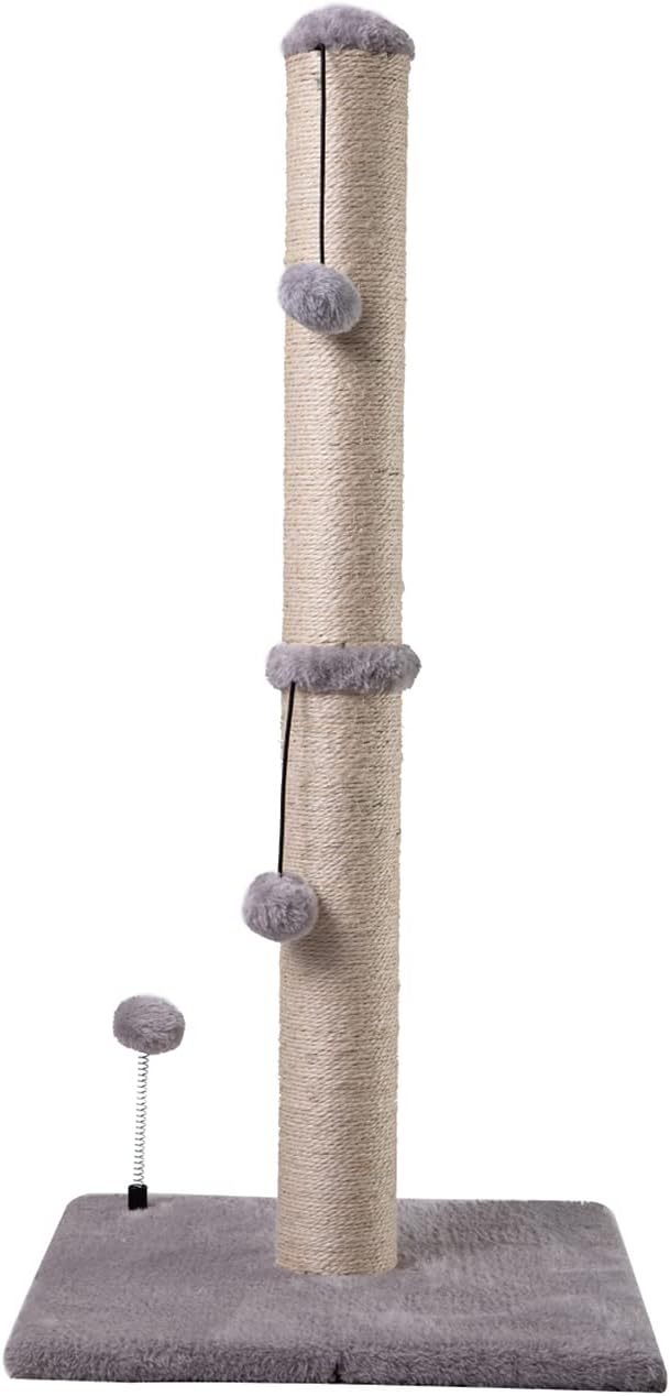 Cat Scratching Post Premium Basics Kitten Scratcher Sisal Scratch Posts With Hanging Ball For Kittens Or Smaller Cats