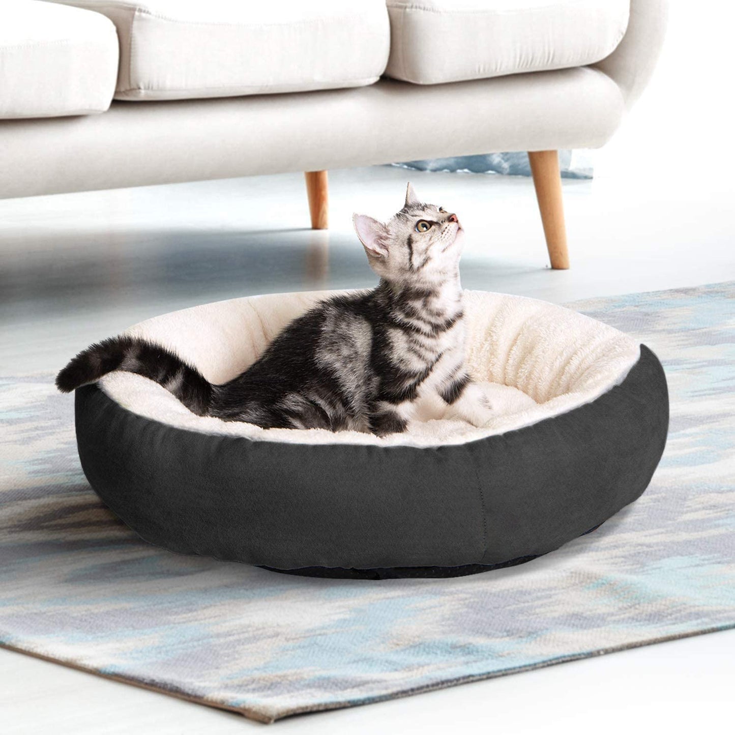 Circular Warm And Soft Pet Nest