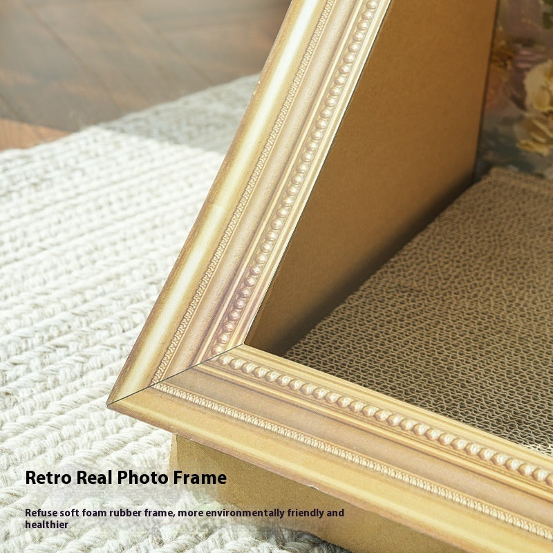 Oil Painting Creative Cat Scratch Board Nest Two-in-one Resumption Of Work European Decoration
