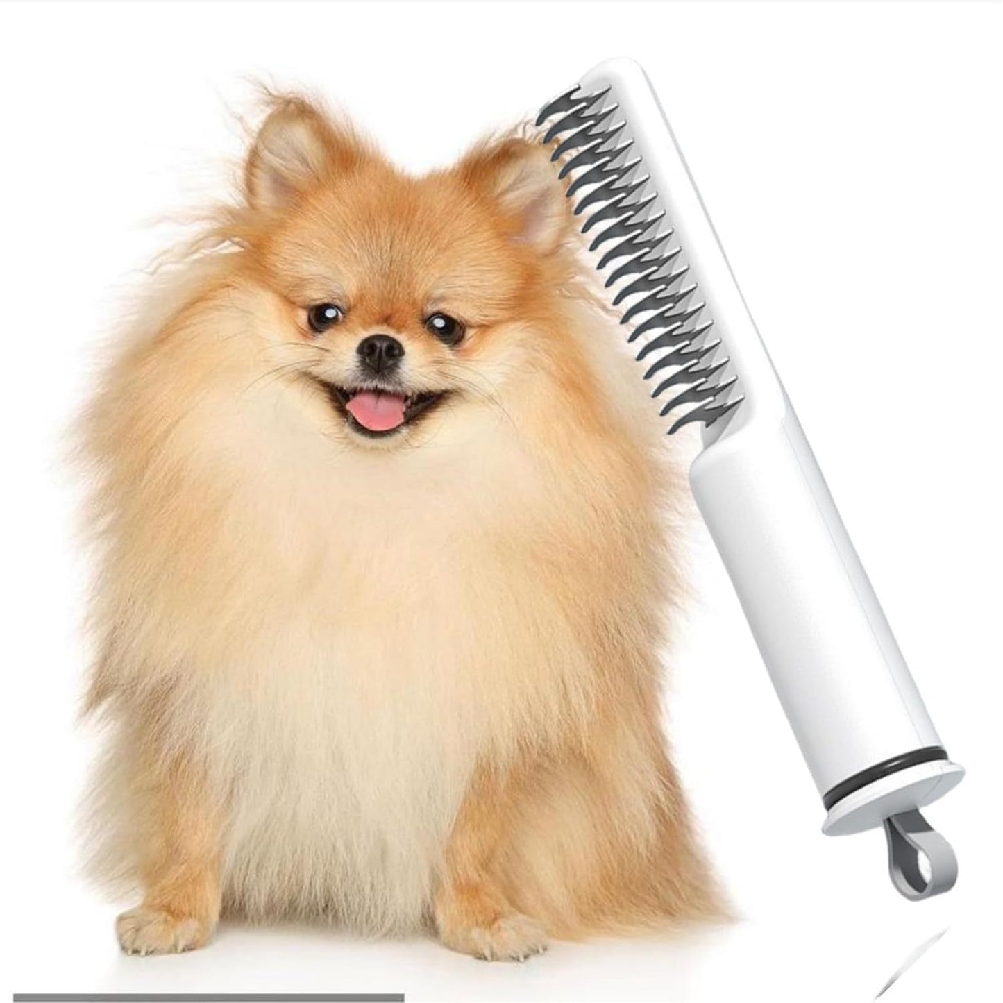 Dematting Comb Grooming Brush Comb For Remove Knots Mats Hair Stainless Steel Rake Deshedding Tool Pet Comb For Dogs