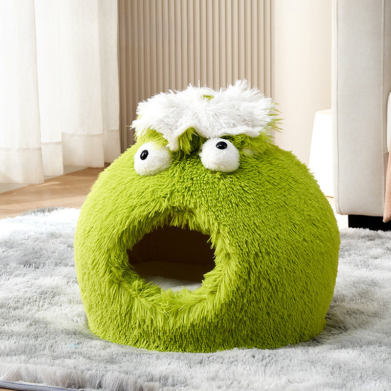 Warm Winter Nest For Cats, Closed Sleeping Nest, Safe Cat House, Kitten Bed, Universal Kennel For All Four Seasons