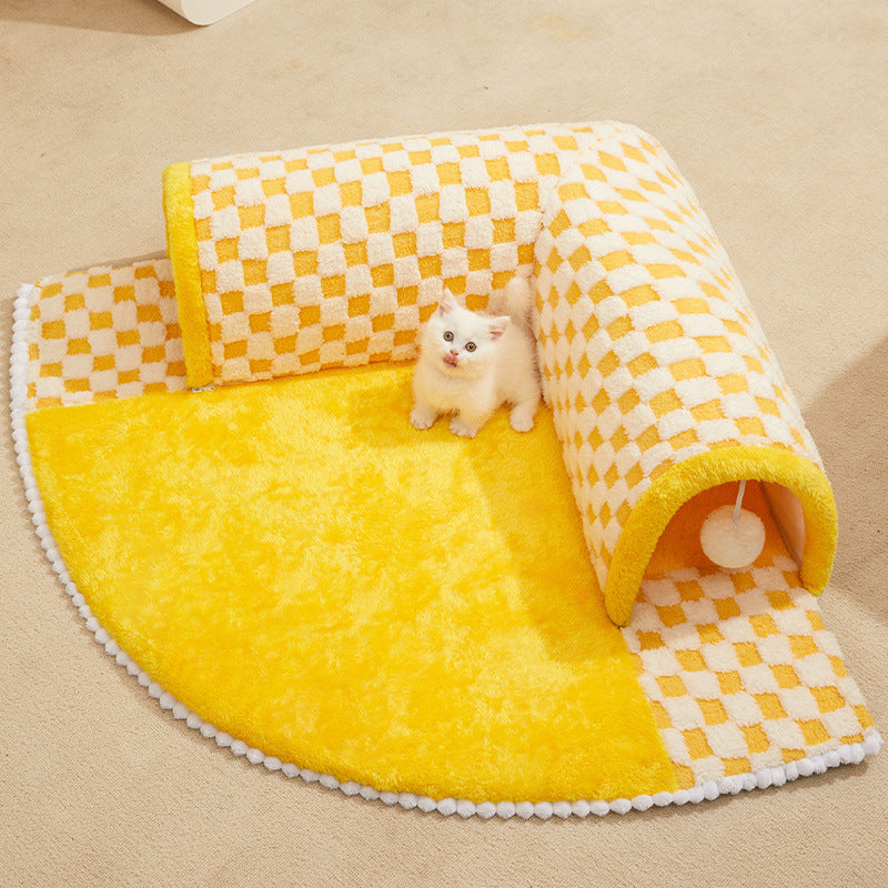 Tunnel Cat Nest Winter Warm Removable And Washable