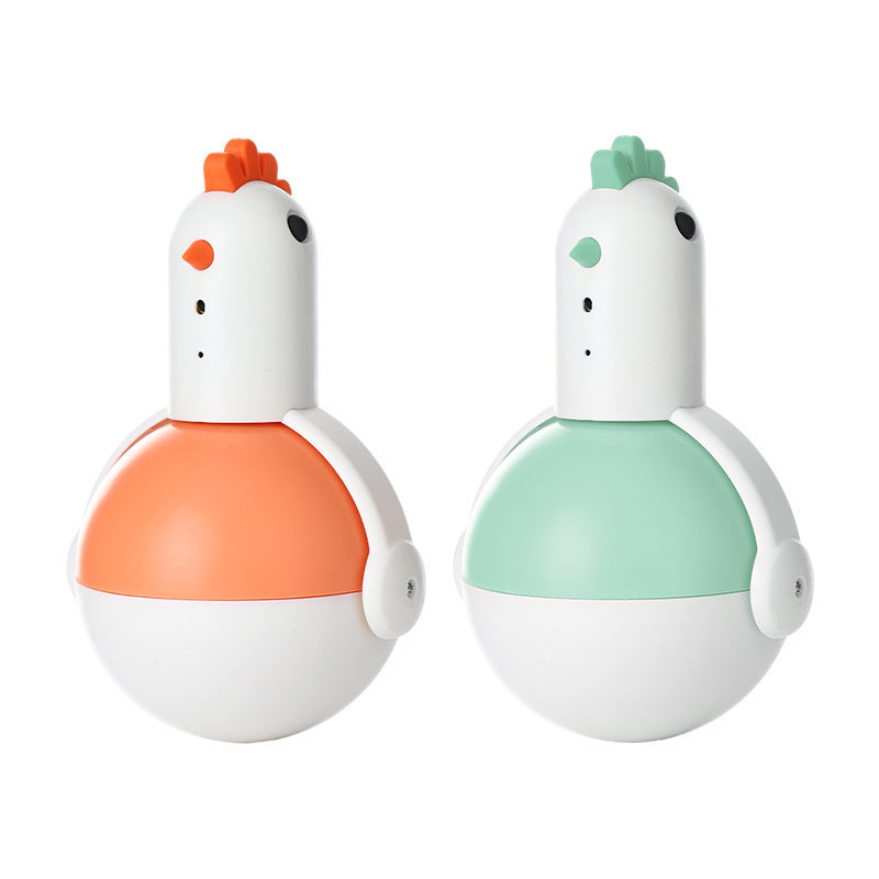 Electric Cat Toy Chicken Glass Laser Sound Cat Toy