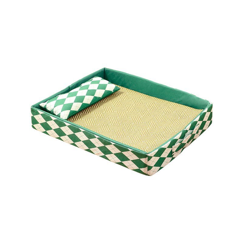 Cat Litter Summer Rattan Mat Four Seasons Universal Cat Bed Summer Cat Sleeping Nest Kitten Kitten Can Not Be Removed And Washed Pet Bed