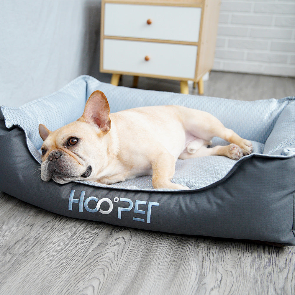 Dogs Bed Summer Pet Bed Soft Dog House New Nest With Removable Cover Small Medium Bed Dog Mattress Cat Cave Soft Pet Bed