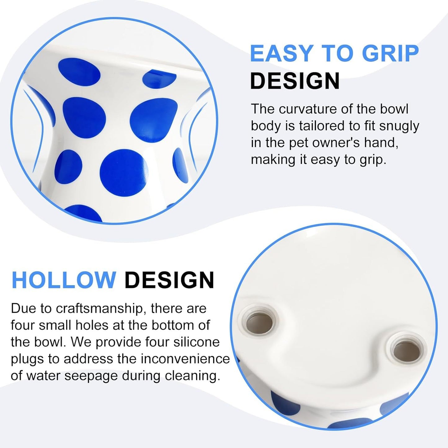 Extra Wide Raised Cat Food Bowl Elevated Ceramic Tilted Feeding Bowl For Fat Faced Cat Prevent Neck Whisker Fatigue Dishwasher And Microwave Safe