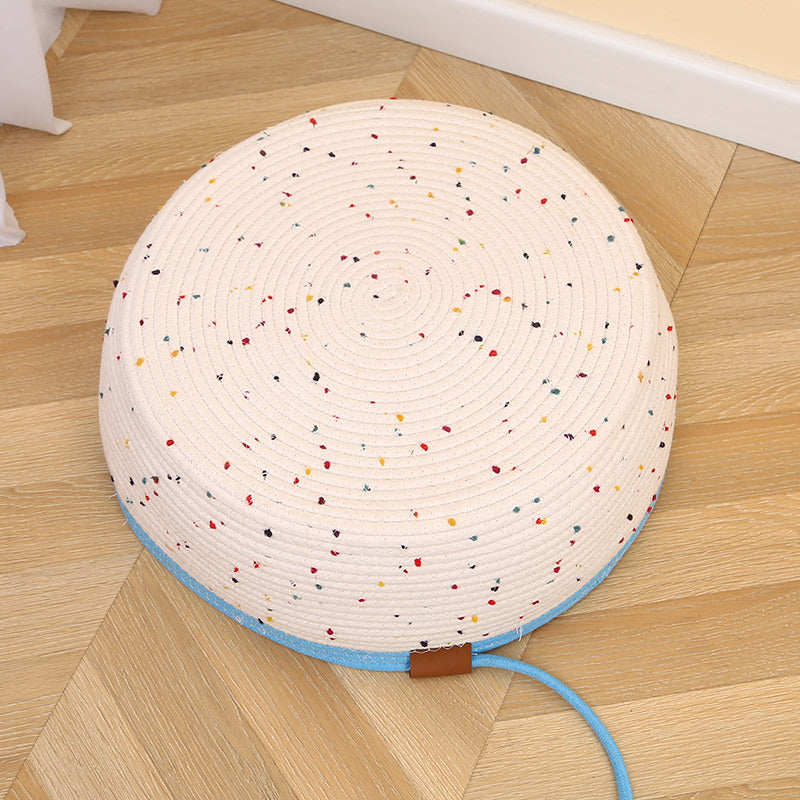 Cotton And Hemp Rope Cat Nest Mat Cotton And Hemp Rope Pet Bed