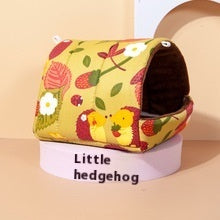 Parrot Rabbit Hedgehog Warm Winter Bird Nest